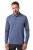 JAY-PI Quickdry Polo Long Sleeve Blue - Polos - Polos homme grande taille