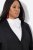 Ulla Popken 839843 Blazer plissé Noir - Blazers - Blazers grande taille pour femme