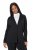 Ulla Popken 839843 Blazer plissé Noir - Blazers - Blazers grande taille pour femme
