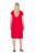 Ulla Popken 839896 Robe en jersey à strass Rose - Robes de soirée - Robes de soirée grande taille