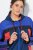Ulla Popken 840094 Veste technique Bleu marine - Vestes - Vestes femme grande taille