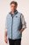 Boston Park 099 Gilet matelassé en duvet synthétique Bleu clair - Vestes - Vestes Homme Grandes Tailles