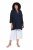 Ulla Popken 840210 Gilet Bleu marine - Cardigans - Cardigans femme grande taille