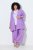 Ulla Popken 840210 Gilet Lilas - Cardigans - Cardigans femme grande taille