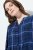Ulla Popken 840929 Robe à carreaux Bleu marine - Robes midi - Robes midi grande taille