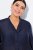 Ulla Popken 841127 Blouse Bleu marine - Chemisiers - Blouses grande taille pour tous les jours