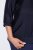 Ulla Popken 841127 Blouse Bleu marine - Chemisiers - Blouses grande taille pour tous les jours