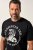 JP1880 T-Shirt Chest Print Bone Force Black - T-shirts - T-shirts Homme Grande Taille