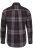 JP1880 Shirt Flannel Long Sleeve Dark Brown - Chemises - Chemises Grandes Tailles Hommes