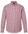 JP1880 Checked Flannel Shirt Long Sleeve Light Red - Chemises - Chemises Grandes Tailles Hommes