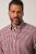 JP1880 Checked Flannel Shirt Long Sleeve Light Red - Chemises - Chemises Grandes Tailles Hommes