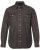 JP1880 Denim Shirt Flexnamic Dark Brown - Chemises - Chemises Grandes Tailles Hommes