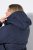 Ulla Popken 841360 Veste matelassée Bleu marine - Vestes - Vestes femme grande taille