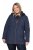 Ulla Popken 841360 Veste matelassée Bleu marine - Vestes - Vestes femme grande taille