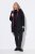 Ulla Popken 841398 Manteau Noir - Manteaux - Manteaux femme grande taille