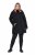 Ulla Popken 841398 Manteau Noir - Manteaux - Manteaux femme grande taille