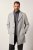 JP1880 841583 Manteau en laine à doublure amovible Gris - Vestes - Vestes Homme Grandes Tailles