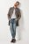 JP1880 Coat Flexnamic Quilted Insert Grey TALL - TALL vestes - Vestes TALL pour hommes grands