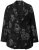 Ulla Popken 841901 Blazer à motifs Noir - Blazers - Blazers grande taille pour femme