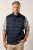 Boston Park 995 Gilet matelassé bicolore Bleu marine - Vestes - Vestes Homme Grandes Tailles