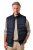 Boston Park 995 Gilet matelassé bicolore Bleu marine - Vestes - Vestes Homme Grandes Tailles