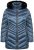 Ulla Popken 842013 Veste matelassée Bleu denim - Vestes - Vestes femme grande taille