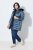 Ulla Popken 842013 Veste matelassée Bleu denim - Vestes - Vestes femme grande taille