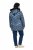 Ulla Popken 842013 Veste matelassée Bleu denim - Vestes - Vestes femme grande taille