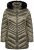 Ulla Popken 842013 Veste matelassée Marron clair - Vestes - Vestes femme grande taille