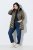 Ulla Popken 842013 Veste matelassée Marron clair - Vestes - Vestes femme grande taille