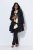 Ulla Popken 842028 Blazer à basque plissée Noir - Blazers - Blazers grande taille pour femme
