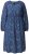Ulla Popken 842153 Robe mi-longue imprimée Pétrole - Robes midi - Robes midi grande taille