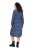 Ulla Popken 842153 Robe mi-longue imprimée Pétrole - Robes midi - Robes midi grande taille