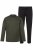 JP1880 Pyjamas Two-piece Striped Dark Green - Sous-vêtements & bain - Sous-vêtements Grande Taille