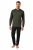 JP1880 Pyjamas Two-piece Striped Dark Green - Sous-vêtements & bain - Sous-vêtements Grande Taille