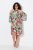 Ulla Popken 842471 Robe trapèze à manches 3/4 Champagne - Robes - Robes pour toutes les tailles