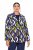 Ulla Popken 842680 Blazer imprimé en jersey punto di Roma Bleu marine - Blazers - Blazers grande taille pour femme