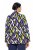 Ulla Popken 842680 Blazer imprimé en jersey punto di Roma Bleu marine - Blazers - Blazers grande taille pour femme