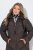 Ulla Popken 842877 Veste technique Vert foncé - Vestes - Vestes femme grande taille