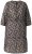Ulla Popken 842936 Robe rayée à manches 3/4 Bleu marine - Robes de soirée - Robes de soirée grande taille