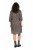 Ulla Popken 842936 Robe rayée à manches 3/4 Bleu marine - Robes de soirée - Robes de soirée grande taille