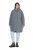 Ulla Popken 842951 Manteau technique HYPRAR imperméable à capuche Gris foncé chiné - Manteaux - Manteaux femme grande taille