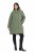 Ulla Popken 842951 Manteau technique HYPRAR imperméable à capuche Vert-de-gris - Manteaux - Manteaux femme grande taille