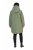 Ulla Popken 842951 Manteau technique HYPRAR imperméable à capuche Vert-de-gris - Manteaux - Manteaux femme grande taille