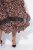 Ulla Popken 842979 Robe à imprimé animal Marron - Robes midi - Robes midi grande taille