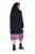 Ulla Popken 843058 Manteau en laine Bleu marine - Manteaux - Manteaux femme grande taille