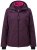Ulla Popken 843105 Veste technique HYPRAR imperméable à motif vagues Prune - Vestes - Vestes femme grande taille