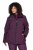 Ulla Popken 843105 Veste technique HYPRAR imperméable à motif vagues Prune - Vestes - Vestes femme grande taille