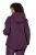 Ulla Popken 843105 Veste technique HYPRAR imperméable à motif vagues Prune - Vestes - Vestes femme grande taille