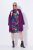 Ulla Popken 843180 Robe en jersey fleurie Pétrole - Robes - Robes pour toutes les tailles